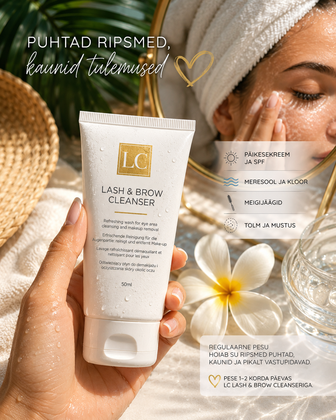 Lash care puhastusgeel